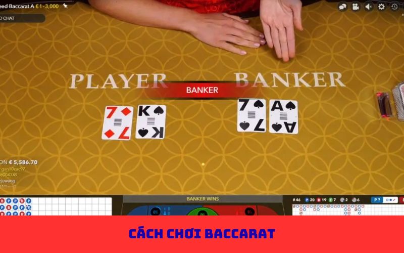 cách chơi baccarat