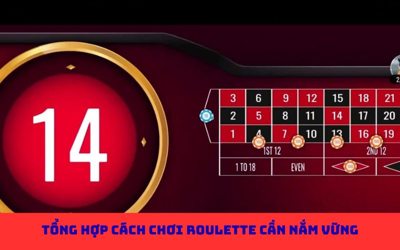 Tổng hợp cách chơi Roulette cần nắm vững