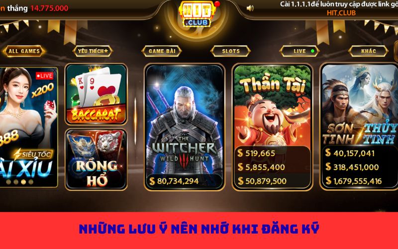 Những lưu ý nên nhớ khi đăng ký