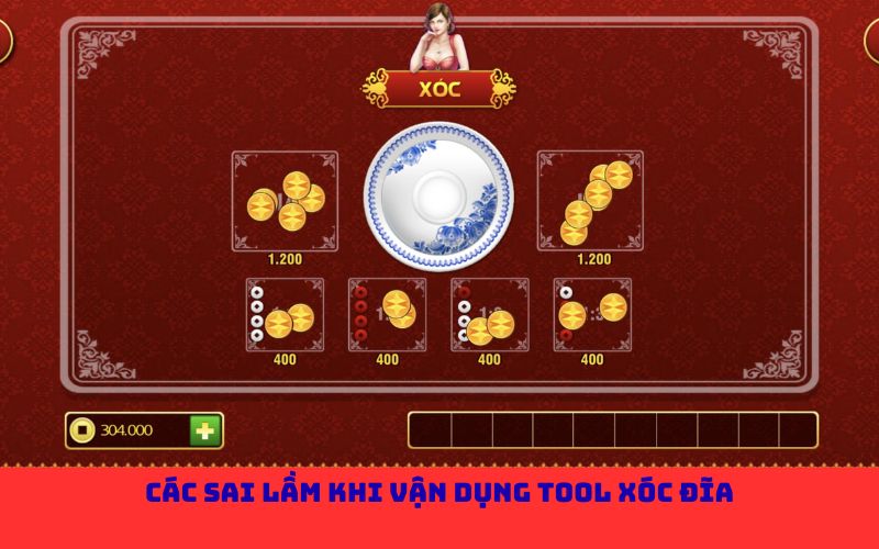 Các sai lầm khi vận dụng tool xóc đĩa