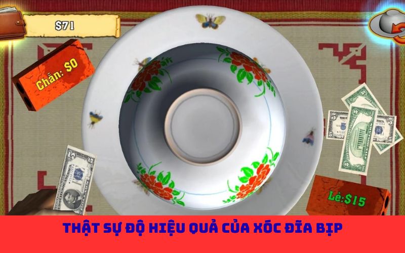 Thật sự độ hiệu quả của xóc đĩa bịp