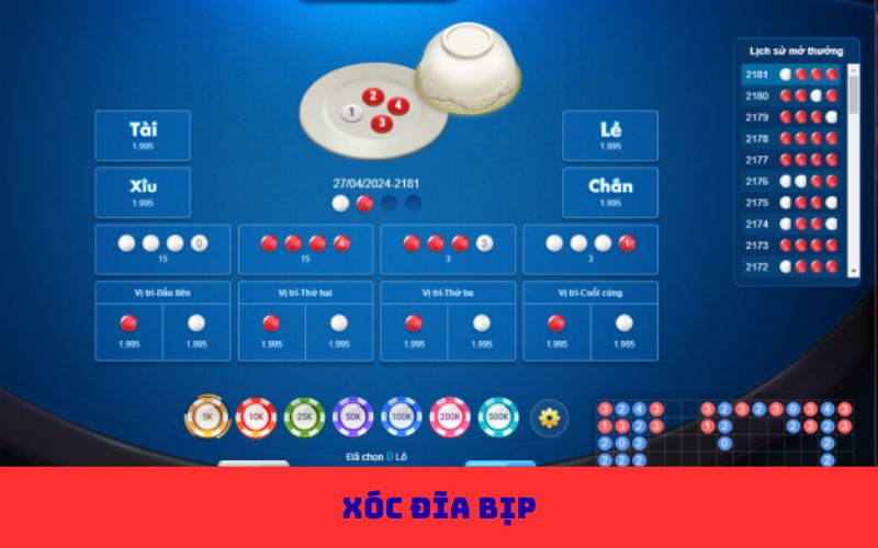 xóc đĩa bịp
